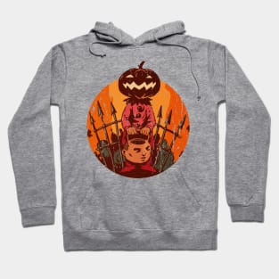 Halloween Jack O' Lantern Trick Or Treat Hoodie